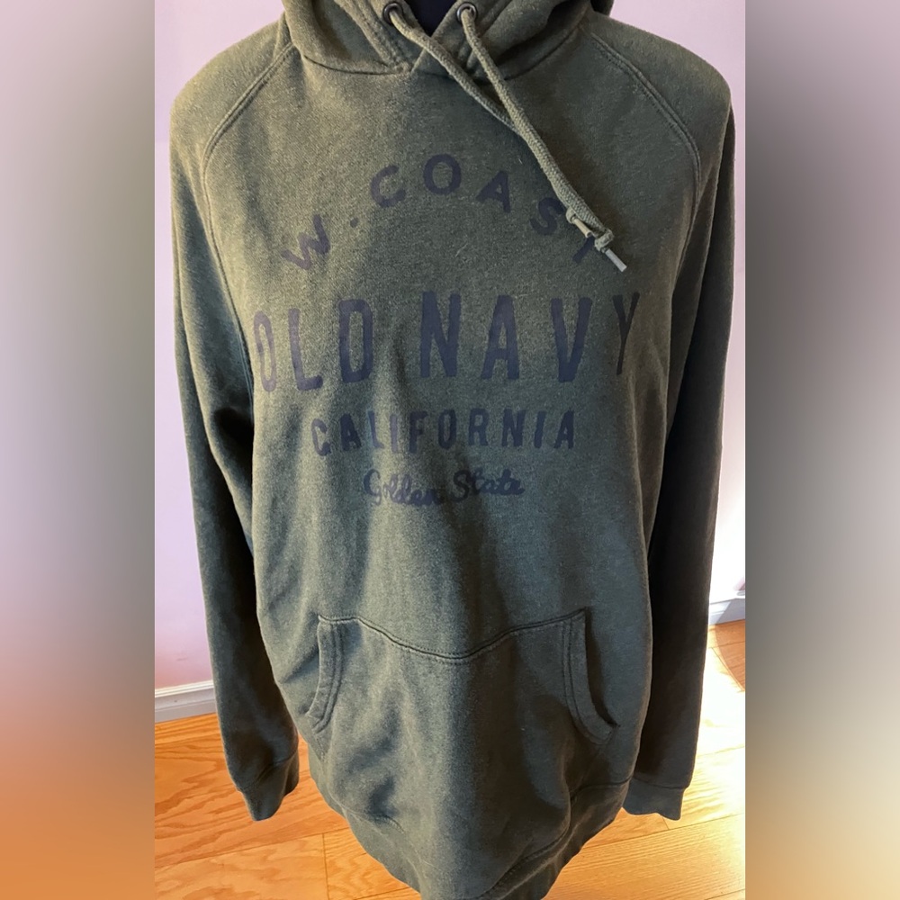 Green Old Navy hoodie size M